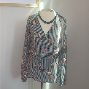 Boho Bird Print Shirt